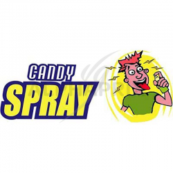 Candy spray 3, pastèque, barbe à papa et myrtille