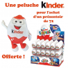 ~Kinder 72 Oeufs Surprise + 1 Peluche Offerte + 12€ remboursés !