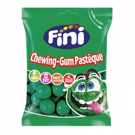 Sachet 90g bubble gum pastèque Fini