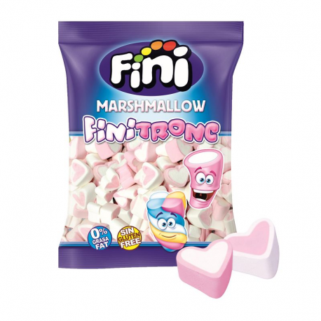 Finitronc Coeurs rose blanc 125 pcs vrac Fini