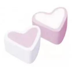 Finitronc Coeurs rose blanc 125 pcs vrac Fini