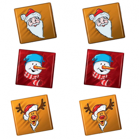 Napolitains Pères Noël et Rennes vrac kg