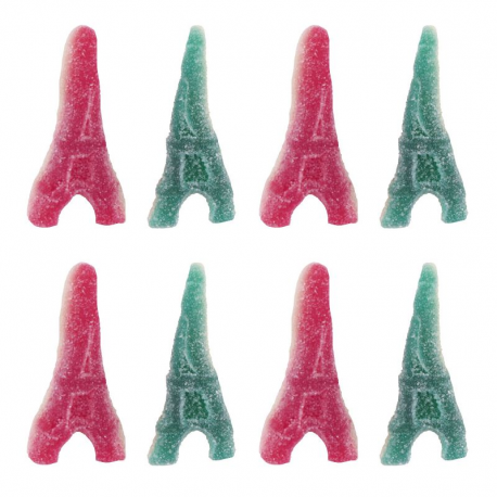 Tour Eiffel gélifiée sucrée Kg Dulceplus