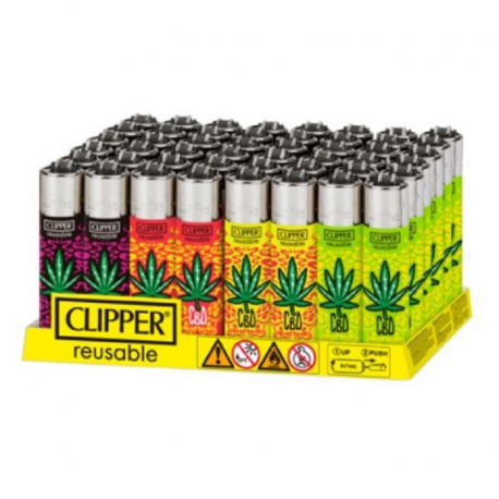 Briquets Clipper décors Renzo CBD
