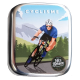 Pastilles menthe forte sans sucre décor cyclisme