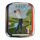 Pastilles menthe forte sans sucre décor golf