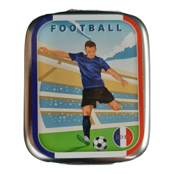 Pastilles menthe forte sans sucre décor Football