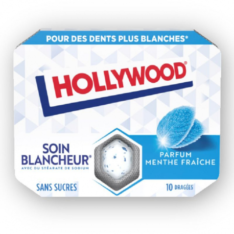 Hollywood Etui Soin Blancheur Menthe fraîche
