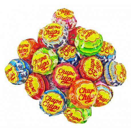 Sucettes Chupa Chups Best Of en Présentoir de 150