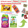 RAJOUT de 1 Kit gâteaux + boisson + compote pour un gouter Top 3 étoiles