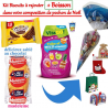 RAJOUT de 1 Kit biscuits + boisson pour un goûter complet
