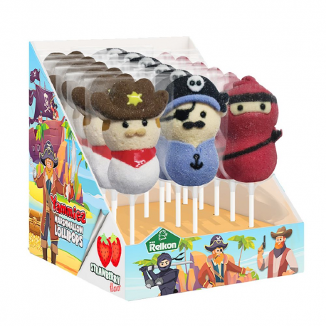 Sucettes Mallow Pop garçons