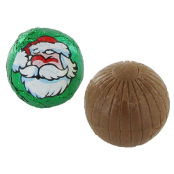 Boules de Noël chocolat - 1kg