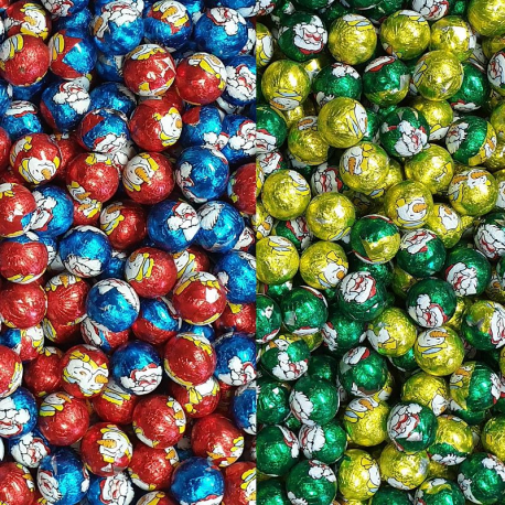 Boules de Noël chocolat - 1kg