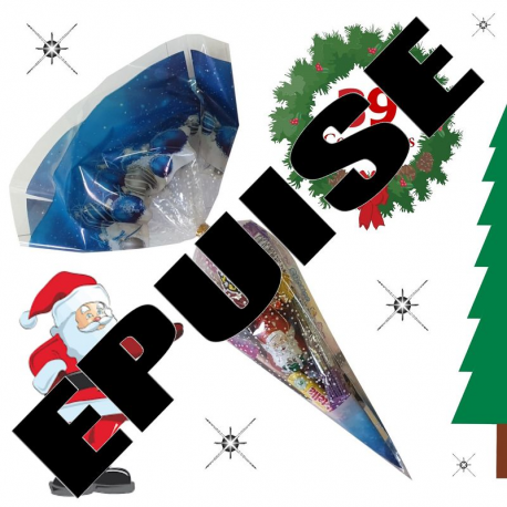 ~Sachet Noël cornet Dédé - 39 confiseries