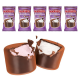 Haribo chamallows choco flowpack - carton vrac de 500 pièces