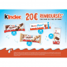Colis barres Kinder 20€ remboursés (jusqu'au 30/04/25 )