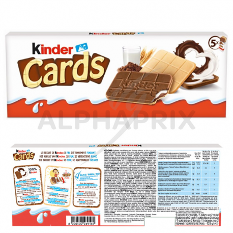 Kinder Cards T5 - 128g