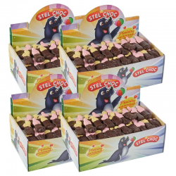 ~Colis 4 boîtes Figurines de Pâques mi choc NOIR