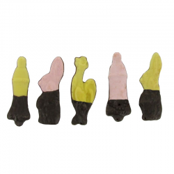 ~Colis 4 boîtes Figurines de Pâques mi choc NOIR