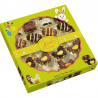 ~Figurines colorées chocolat praliné - 250g