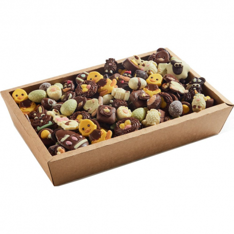 ~Corbeille Assortiment chocolats de Pâques kg