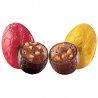~Oeufs assortis sous alu noir et lait 2.5kg vrac Révillon