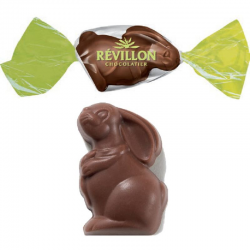 ~Petits Lapins au lait croustillants emballés 1.25Kg Révillon