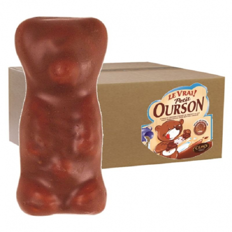Oursons guimauve chocolat lait vrac Cémoi