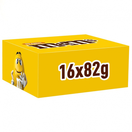 M&m's jaune Peanut maxi sachet 82g