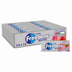 Freedent dragée white fraise