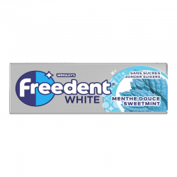 Freedent dragée white menthe douce