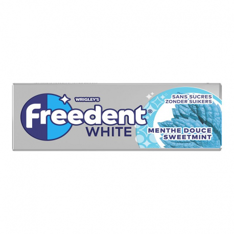 Freedent dragée white menthe douce