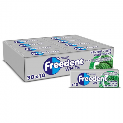 Freedent dragée white menthe verte