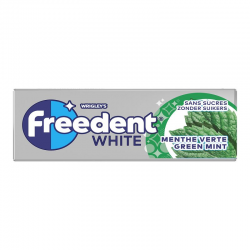 Freedent dragée white menthe verte