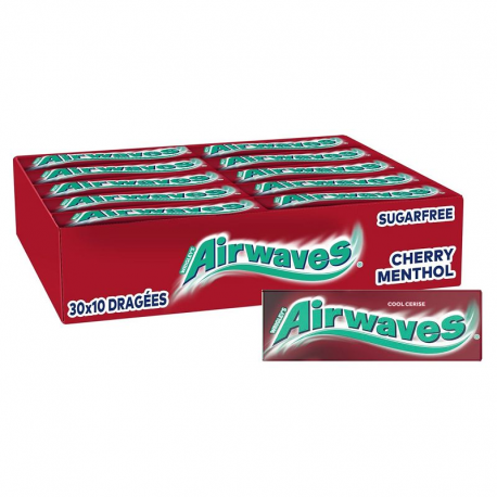 Freedent Airwaves dragées cerise menthol