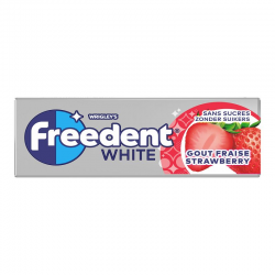 Freedent dragée white fraise