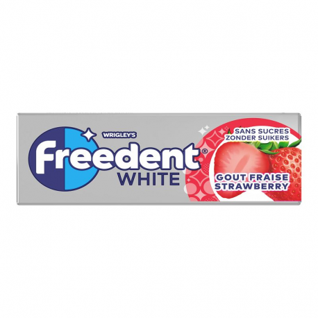 Freedent dragée white fraise