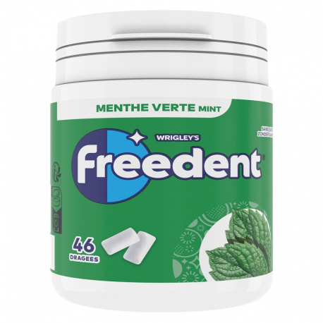 Mini bottle Freedent white menthe verte 46D 64g