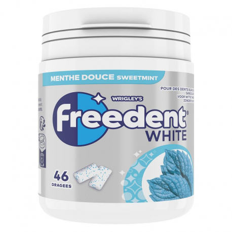 Mini bottle Freedent white menthe douce 46D 64g