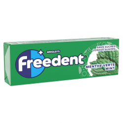 Freedent dragée menthe verte (chlorophyle)