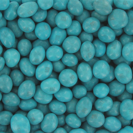M&M's Peanut Bleu Lagon (Aqua) kg