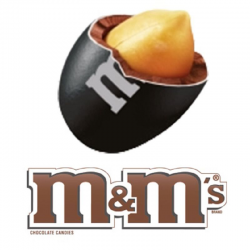 M&M's Peanut Noir (Black) Kg