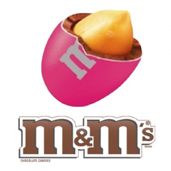 M&M's Peanut Rose intense (Dark Pink natural) Kg