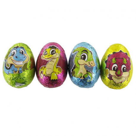 Oeufs Dinosaure à cacher 12.5g en tubo de 50