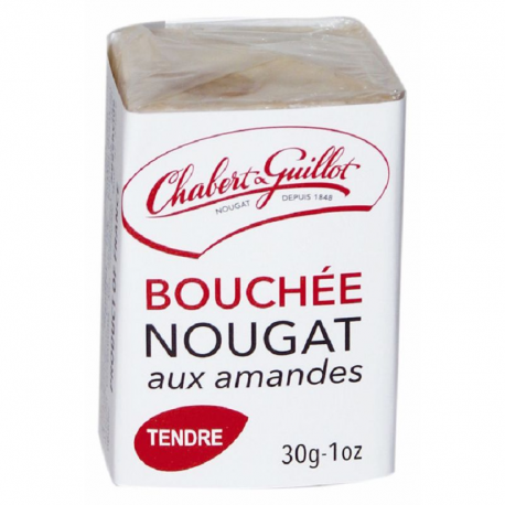 Nougats tendres de Montélimar 30g Chabert et Guillot