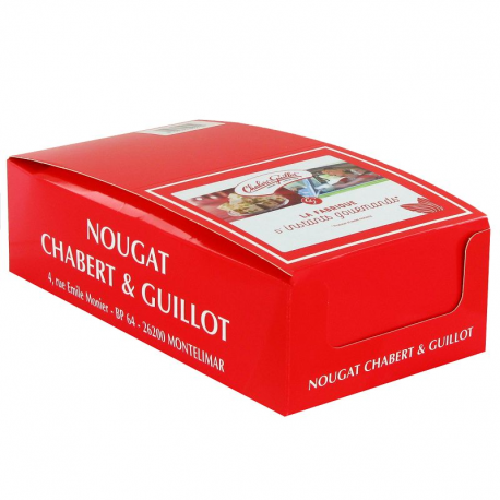 Nougats de Montélimar tendres 30g Chabert et Guillot
