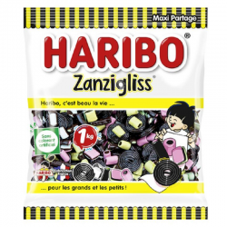 Haribo Zanzigliss kg (nouveau sac kg)