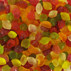 Fruits gélifiés lisses sans sucre kg Astra