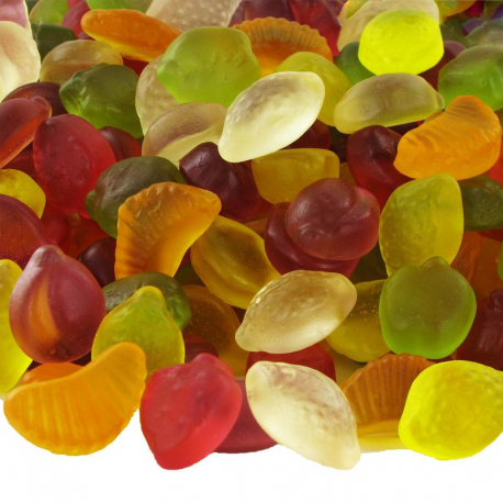 Fruits gélifiés lisses sans sucre kg Astra